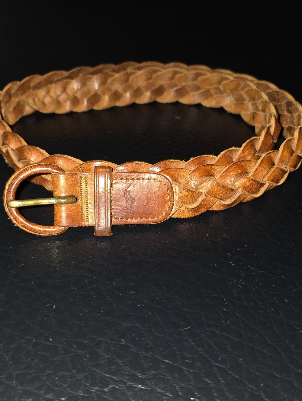 Men's Polo by Ralph Lauren Braided Leather Belt